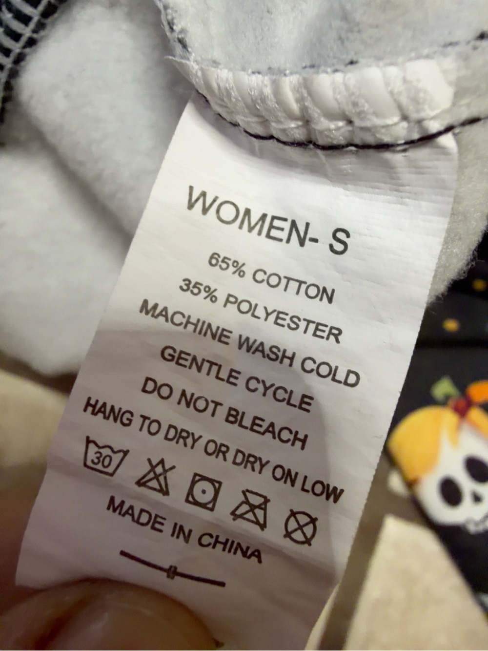 Women’s Small Halloween Skeleton Pumpkin Hooded Zip Up Onesie - Picture 4 of 6